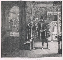 Louis XI et le Héraut